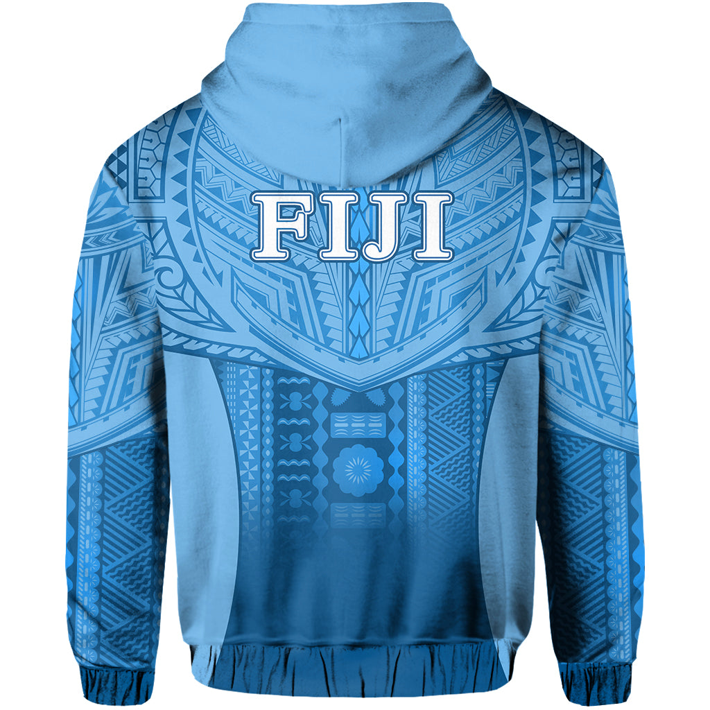 Fiji Faithful Hoodie Version Blue LT13 - Polynesian Pride