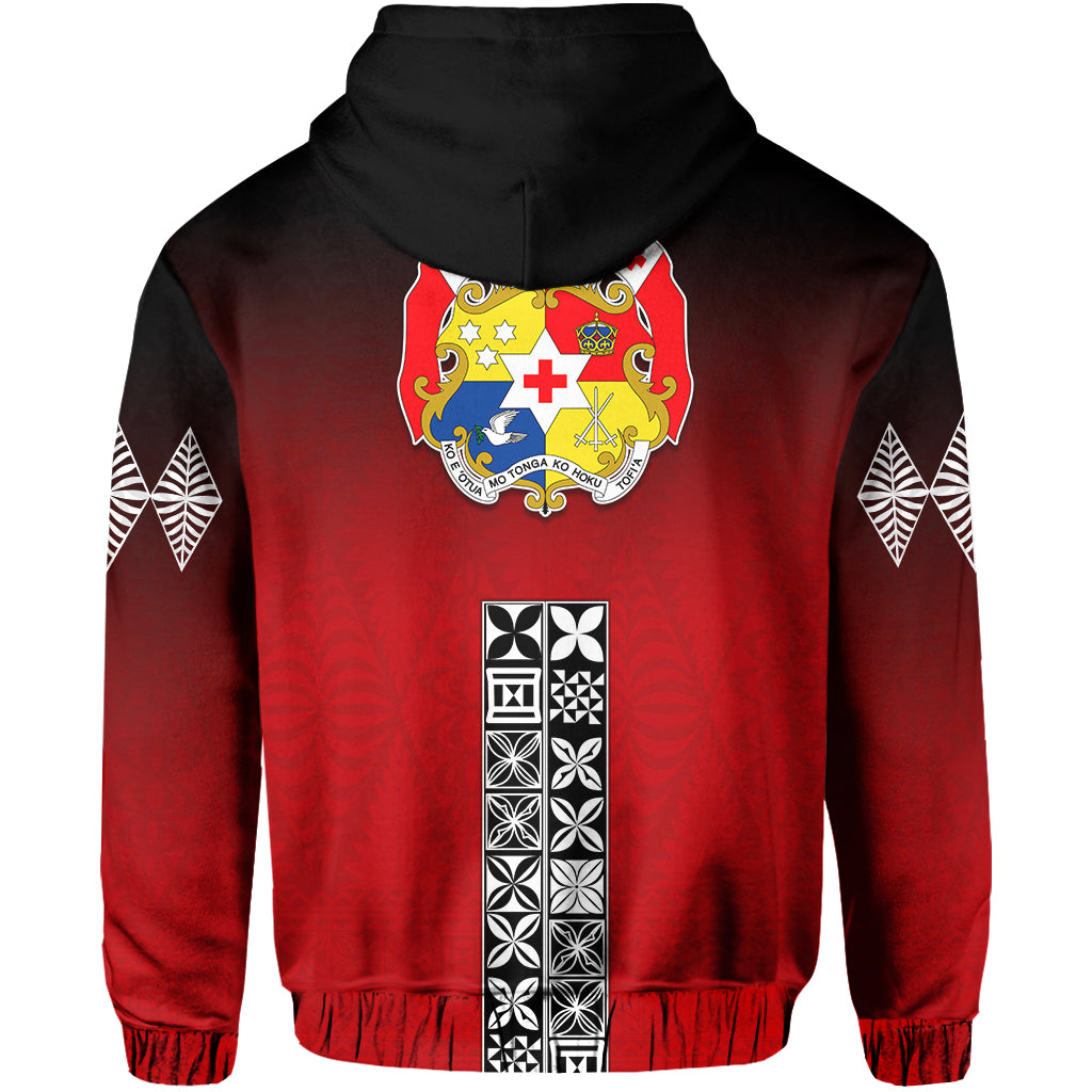Tonga Distinctive Hoodie Tongan Tapa Pattern LT13 - Polynesian Pride