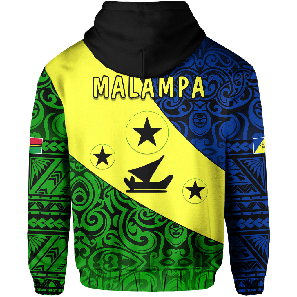 Malampa Province Hoodie Vanuatu Pattern LT13 - Polynesian Pride