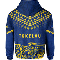 Tokelau Rugby Zip Hoodie Impressive Sport LT13 - Polynesian Pride