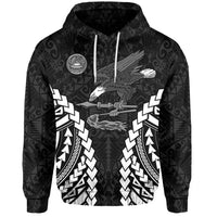 Custom American Samoa Hoodie Eagle mix Polynesian LT13 - Polynesian Pride