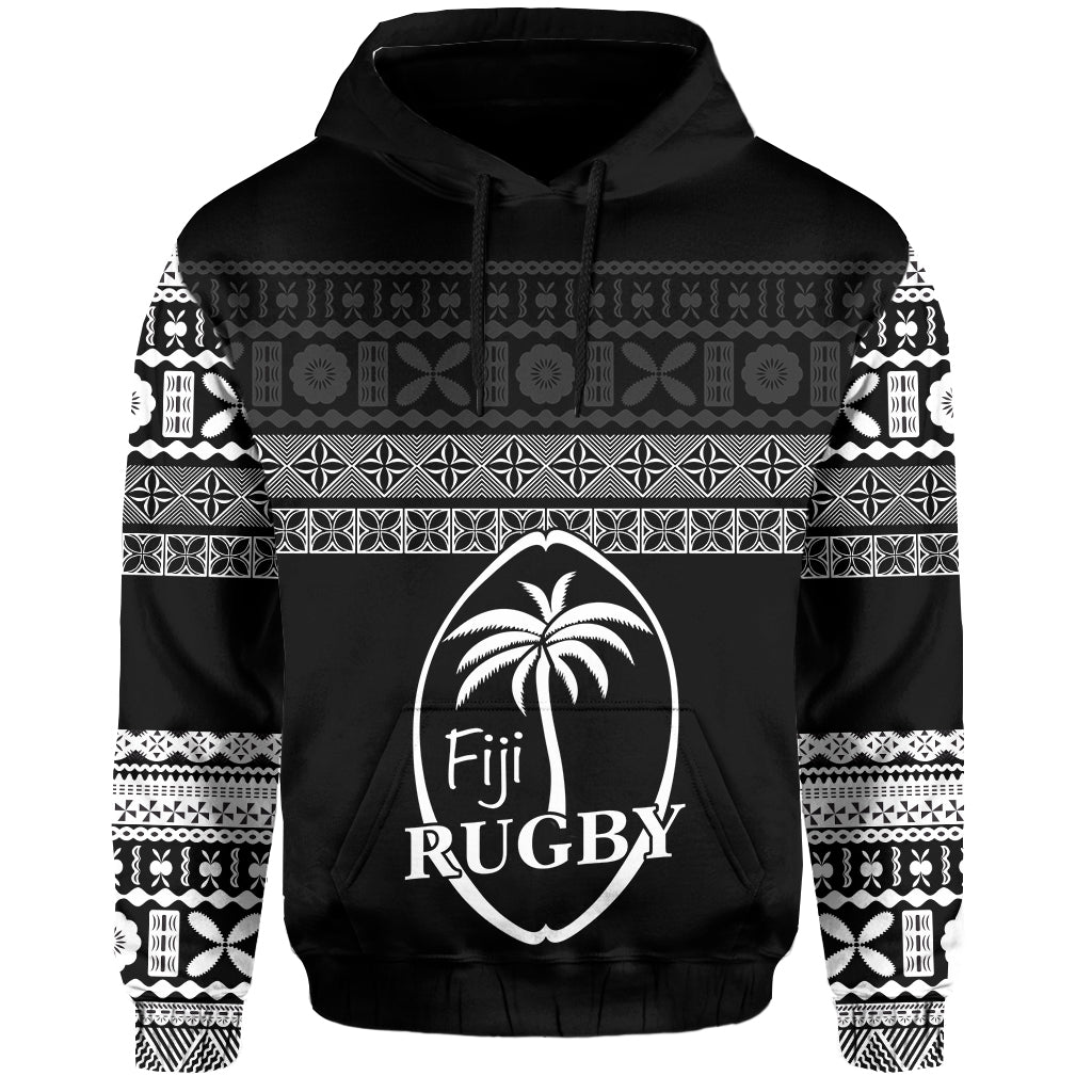 (Custom Text and Number) Fiji Rugby Hoodie Lifestyle 2022 Flying Fijians LT13 - Polynesian Pride