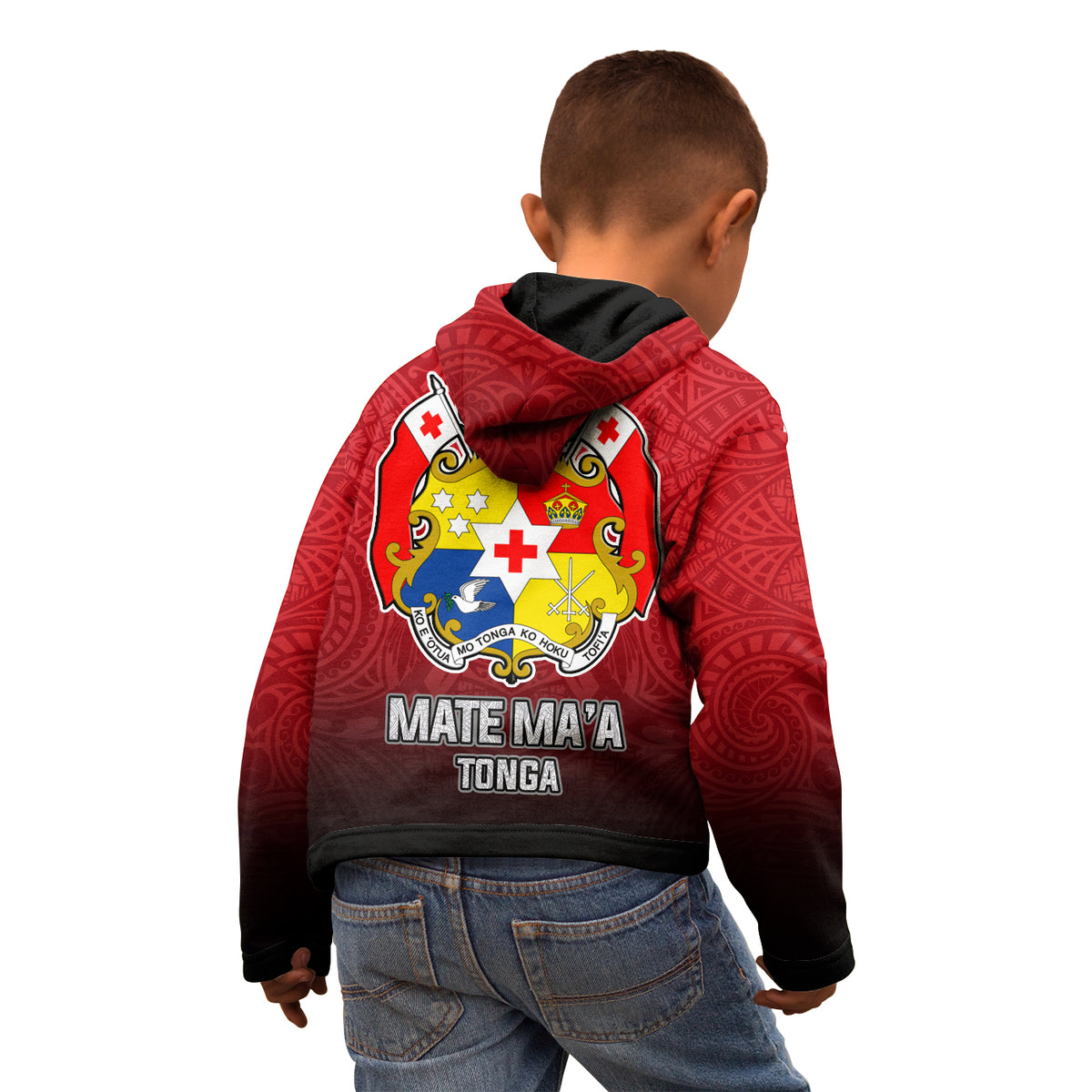 Tonga Hoodie and Zip Hoodie KID Mate Ma'a Tonga - Polynesian Pride