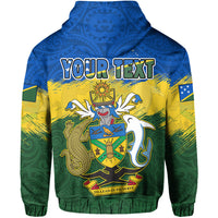 Custom Solomon Islands Hoodie Happy 44th Independence Anniversary Polynesian Pattern LT14 - Polynesian Pride