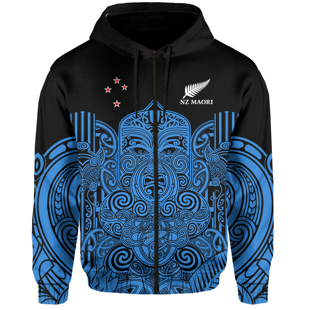 New Zealand Tiki Rugby Hoodie NZ Maori Koru Pattern Ver.05 LT14 - Polynesian Pride
