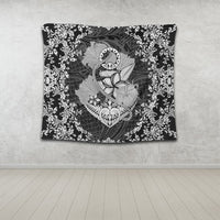 Hawaii Anchor Hibiscus Flower Vintage Tapestry - AH - Polynesian Pride