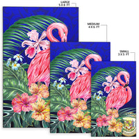 Hawaii Area Rug - The Flamingo Hibiscus - Polynesian Pride