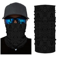 Hawaii Bandana Polynesian Lauhala Mix Gray - Polynesian Pride