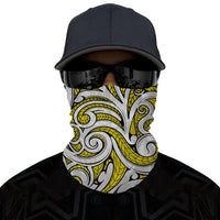 Hawaii Bandana Polynesian Maori Ethnic Ornament Yellow - Polynesian Pride