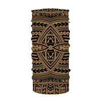 Hawaii Bandana Polynesian Seamless Gold One Size Gold - Polynesian Pride