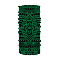 Hawaii Bandana Polynesian Seamless Green One Size Green - Polynesian Pride