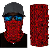 Hawaii Bandana Polynesian Symmetry Red - Polynesian Pride