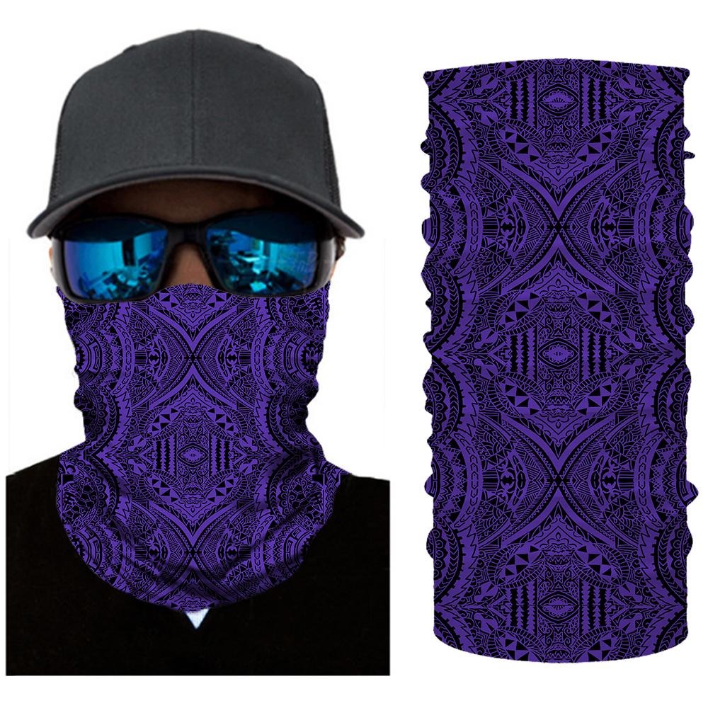 Hawaii Bandana Polynesian Symmetry Violet - Polynesian Pride