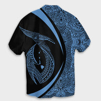 Hawaii Fish Hook Polynesian Hawaiian Shirt - Circle Style Pastel - AH - Polynesian Pride