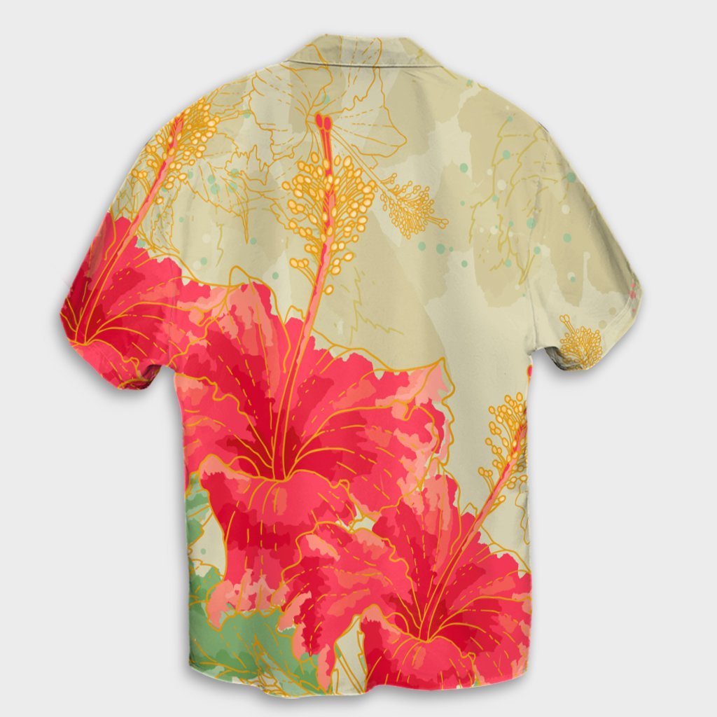 Hawaii Flower Hibiscus Hawaiian Shirt - AH - Polynesian Pride