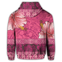 Hawaiian Hibiscus Pattern Hoodie Ver 2 - Polynesian Pride