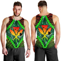 Hawaii Kanaka Kakau Tropical Polynesian Tank Top - AH - Polynesian Pride