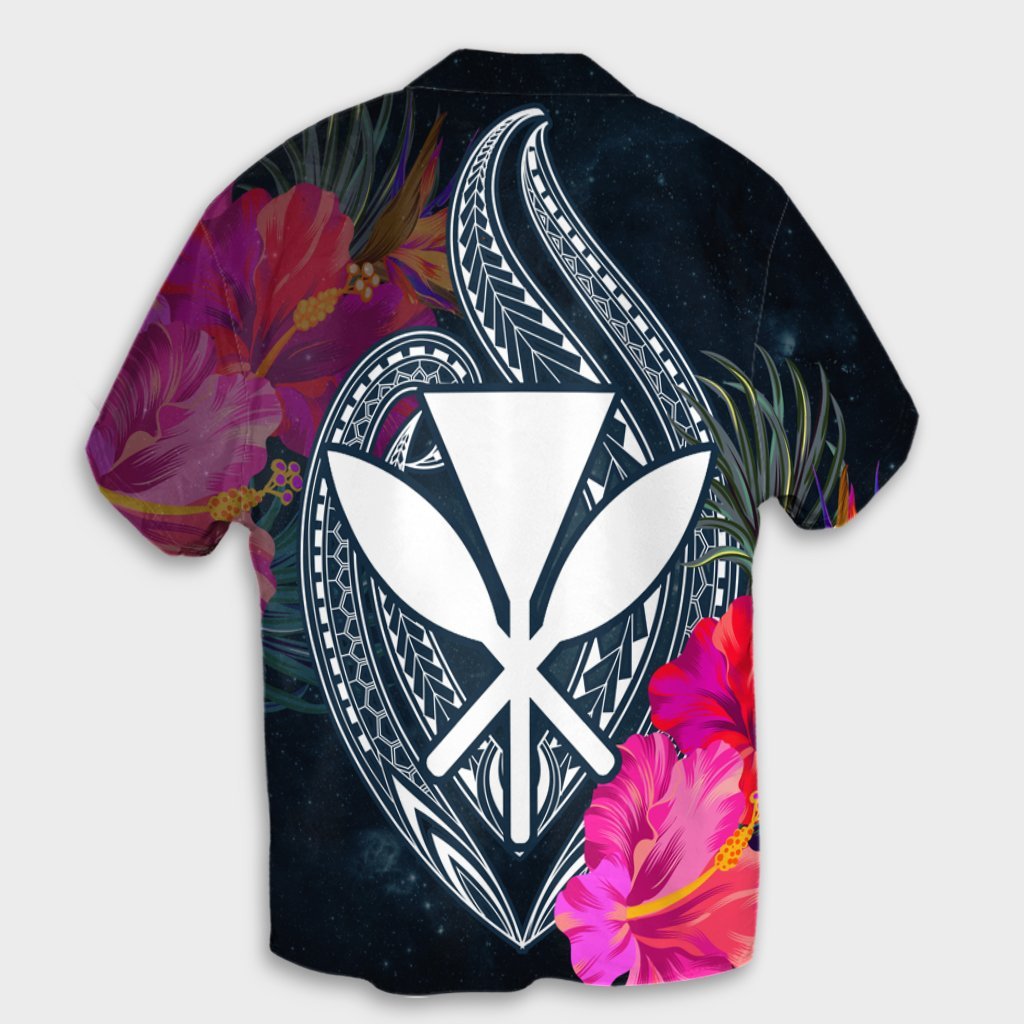 Hawaii Kanaka Polynesian Hibiscus Hawaiian Shirt - AH - Polynesian Pride