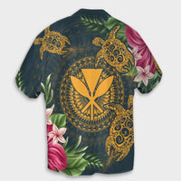 Hawaii Kanaka Turtle Hibiscus Plumerian Polynesia Hawaiian Shirt - Alena Style - AH - Polynesian Pride