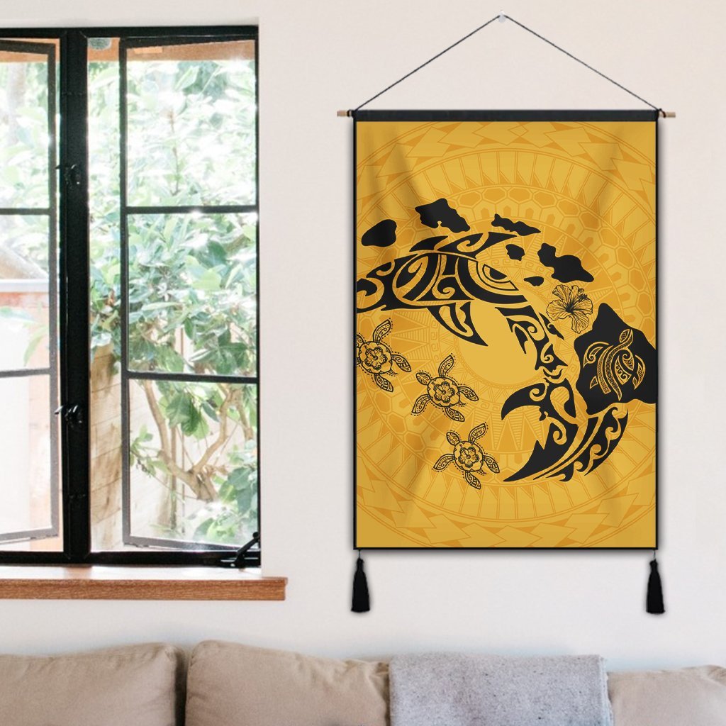 Hawaii Love Animal Polynesian Hanging Poster - AH - Polynesian Pride