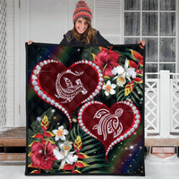 Hawaii Mate Tropical Premium Quilt - Pearl Style - AH - Polynesian Pride