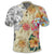 Hawaii Polynesian Flowers Swimming Turtles Polo Shirt - Polynesian Pride