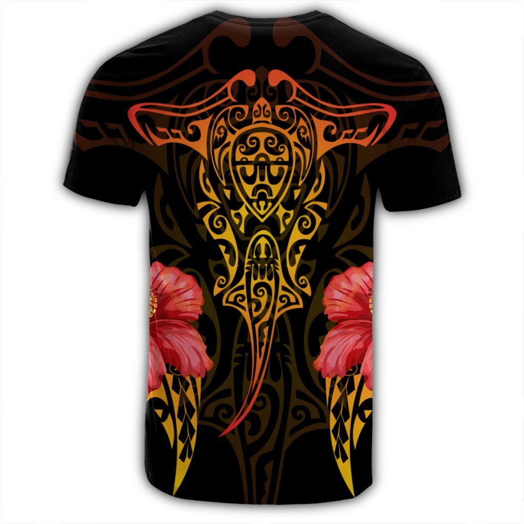 Hawaii Polynesian Hibiscus Animal T Shirt - Polynesian Pride