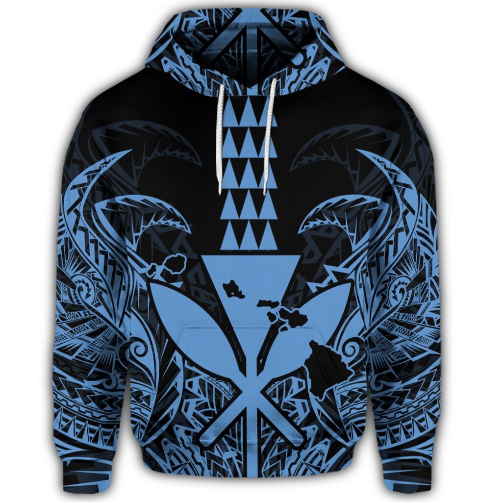 Hawaiian Polynesian Kanaka Kakau Hoodie Alan Style Pastel - Polynesian Pride