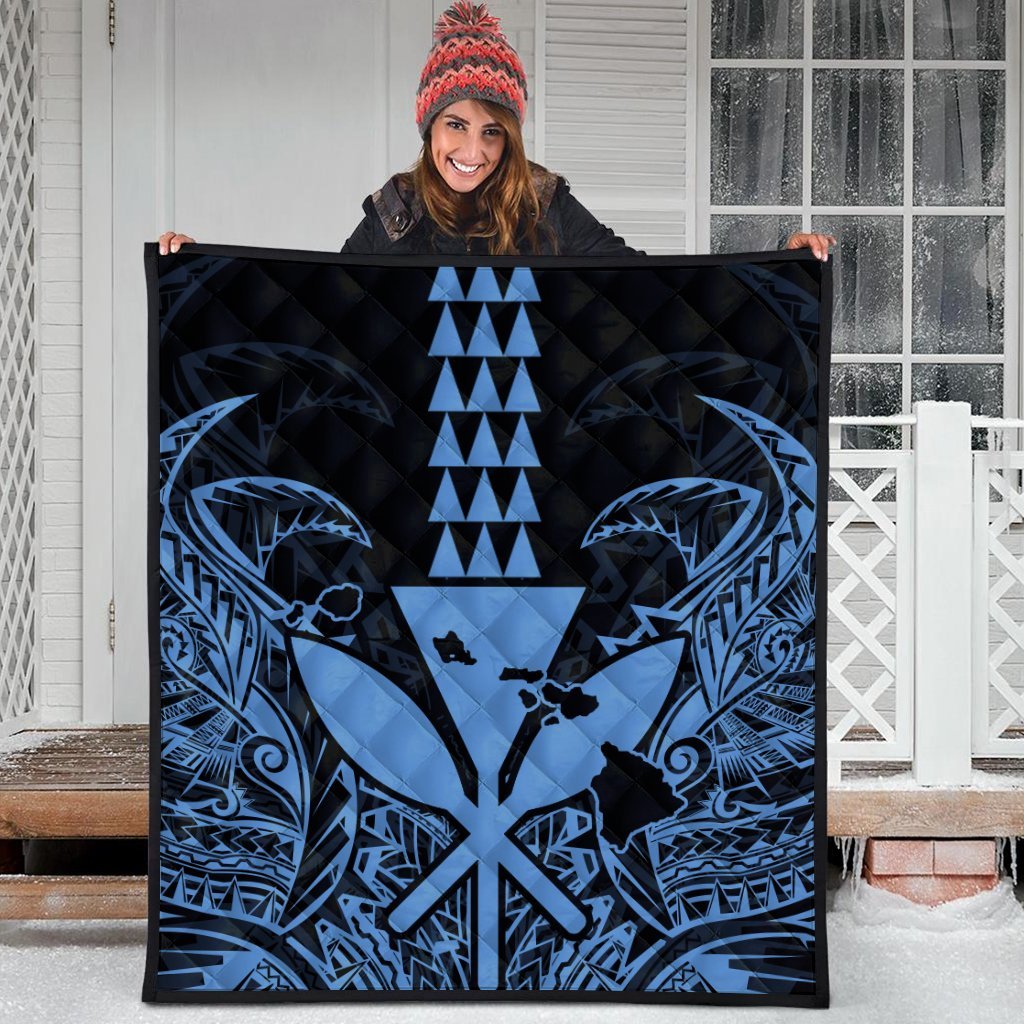 Hawaii Polynesian Kanaka Kakau Premium Quilts - Alan Style Pastel - AH - Polynesian Pride