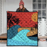 Hawaii Polynesian Sun Down Premium Quilts - AH - Polynesian Pride