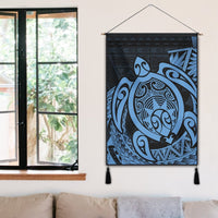 Hawaii Polynesian Turtle Hanging Poster - Pastel - AH - Polynesian Pride