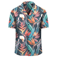 Hawaii Seamless Tropical Flower Hawaiian Summer Hawaiian Shirt - Polynesian Pride