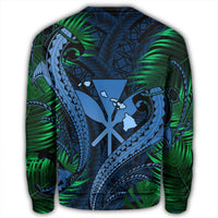 Hawaii Shark Polynesian Tropical Sweatshirt - Pastel - AH - Polynesian Pride