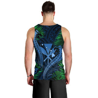 Hawaii Shark Polynesian Tropical Tank Top - Pastel - AH - Polynesian Pride