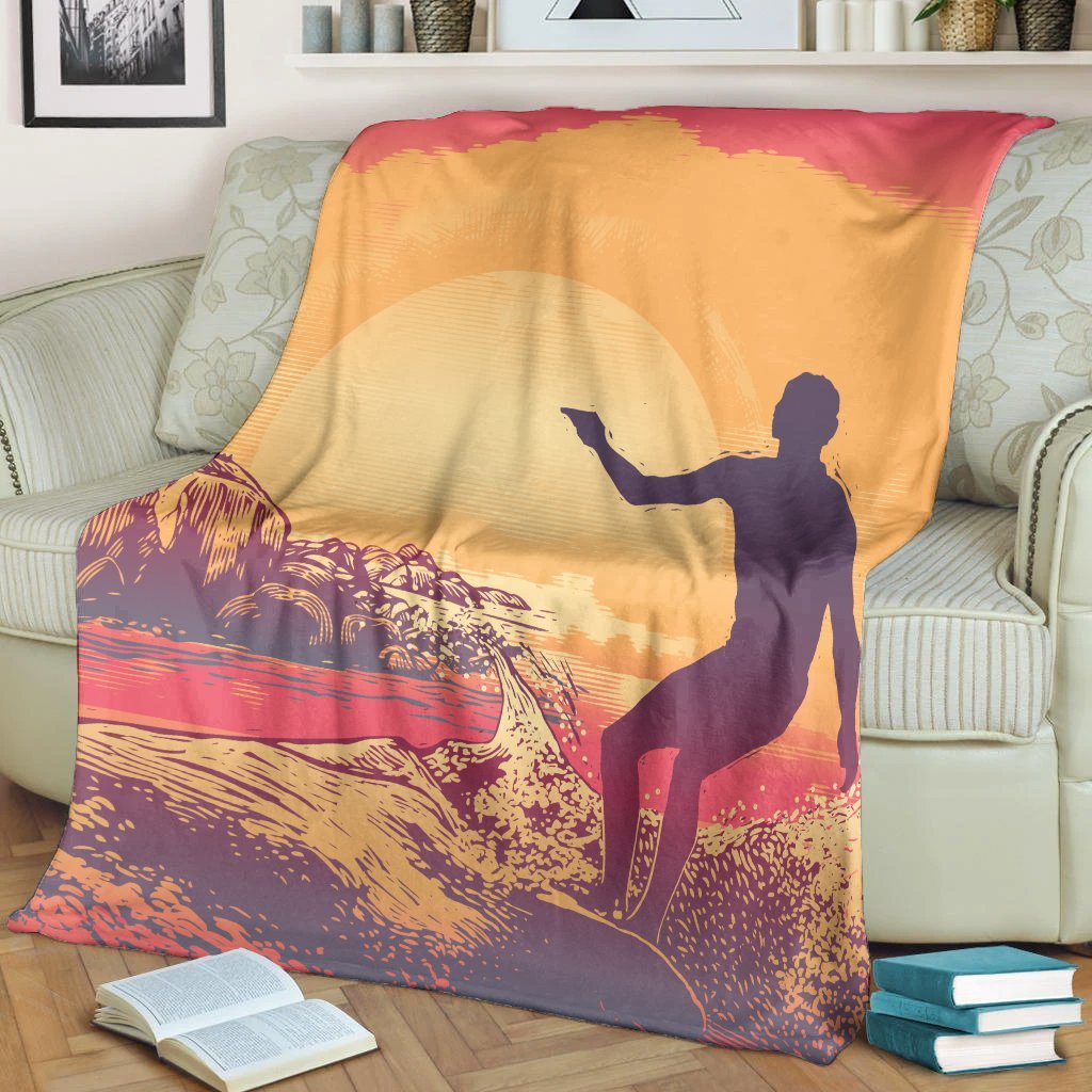 Hawaii Suffer Premium Blankets AH - Polynesian Pride