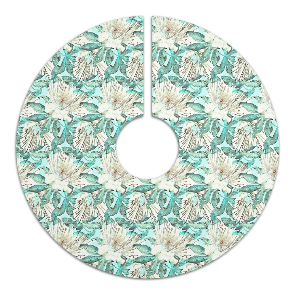 Hawaii Tropical Blue Tree Skirt - Polynesian Pride