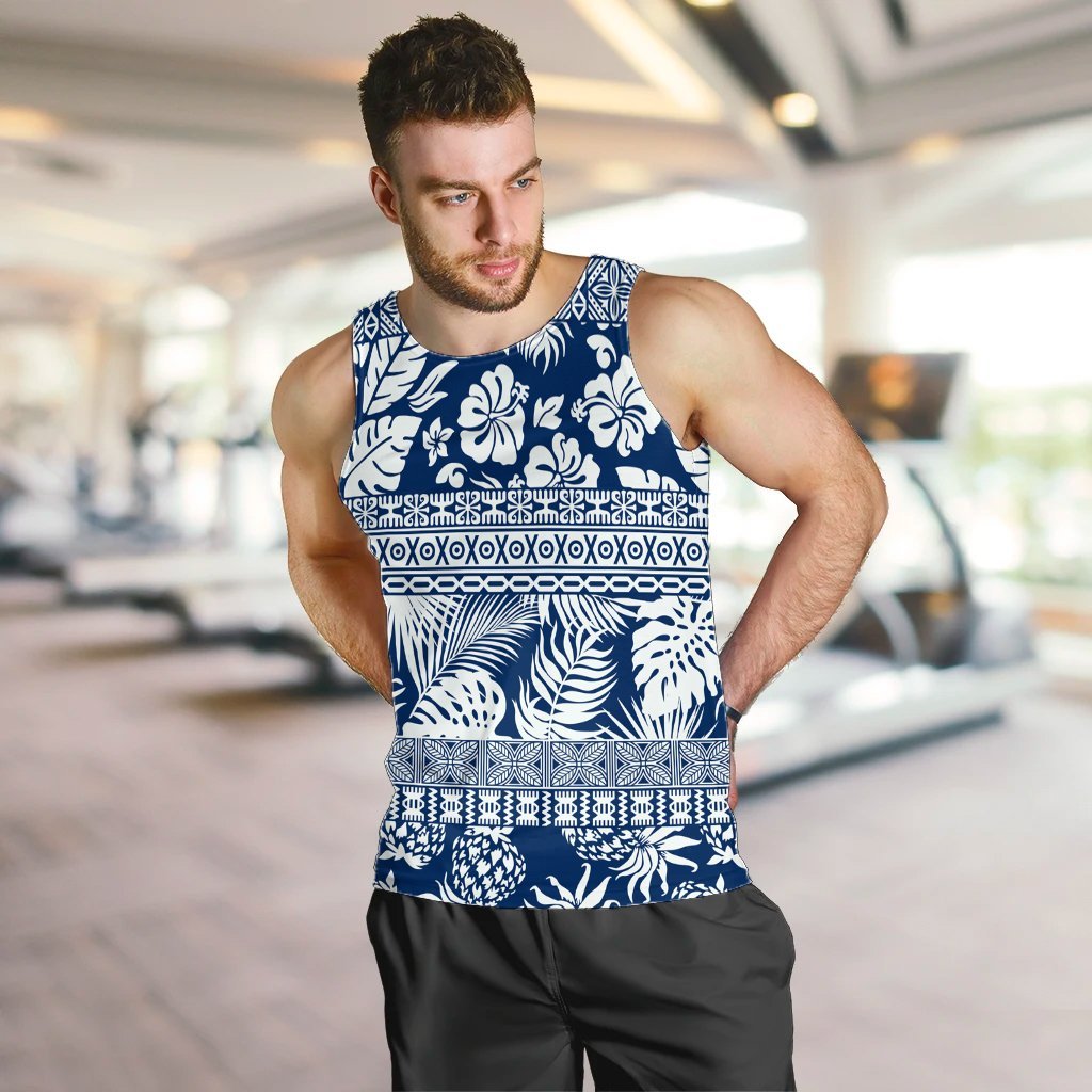 Hawaii Tropical Pattern Tank Top - AH - Polynesian Pride