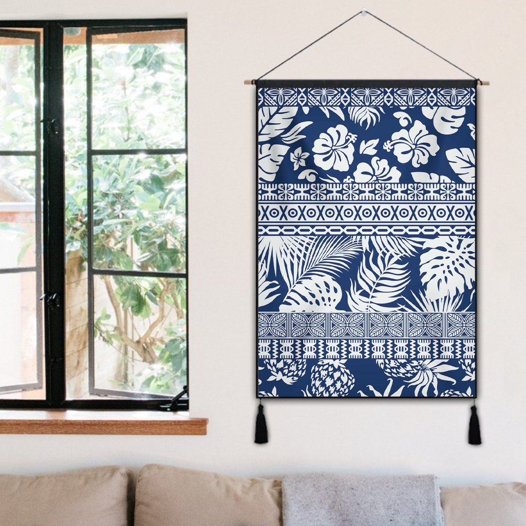 Hawaii Tropical Pattern Hanging Poster - AH - Polynesian Pride