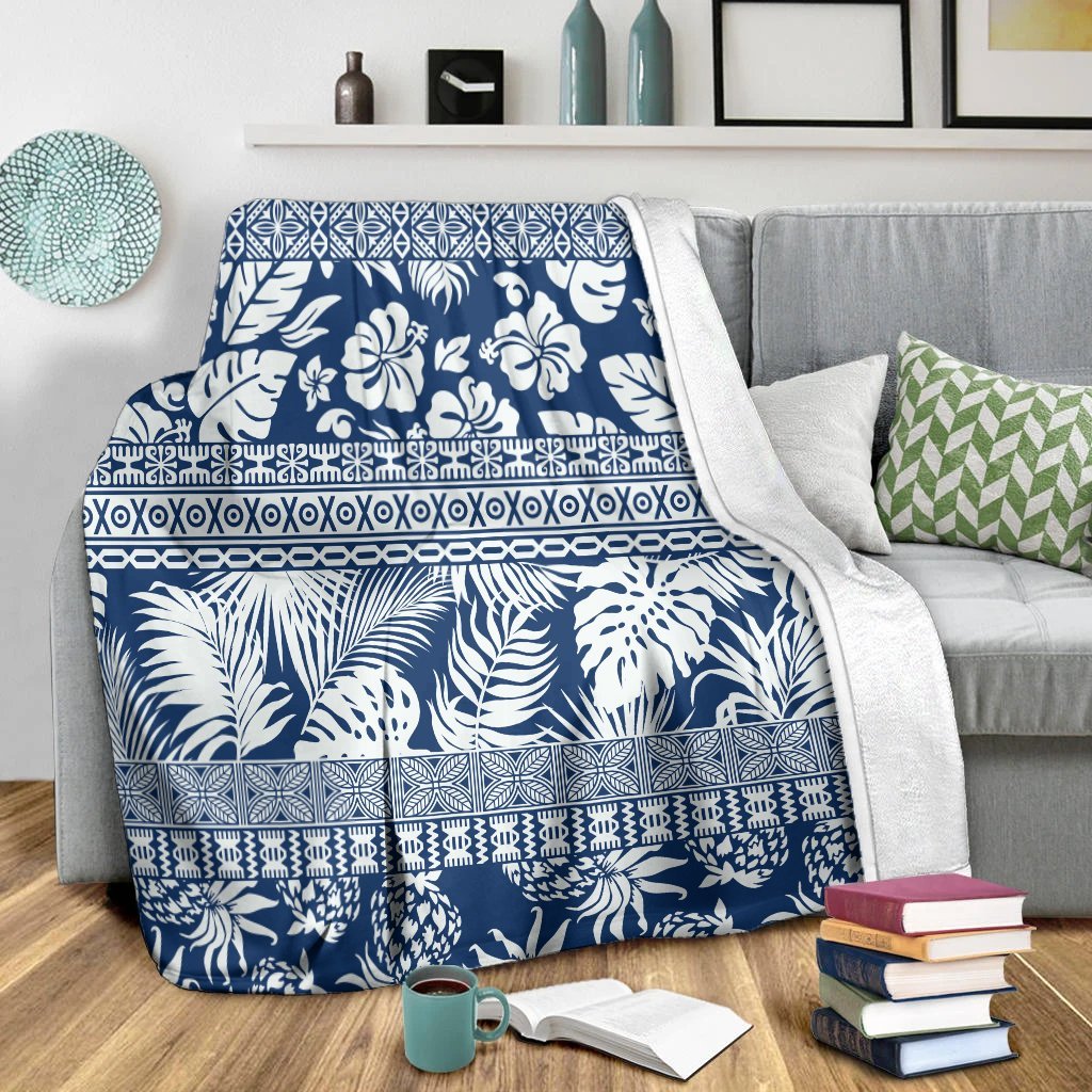 Hawaii Tropical Pattern Premium Blankets - AH - Polynesian Pride