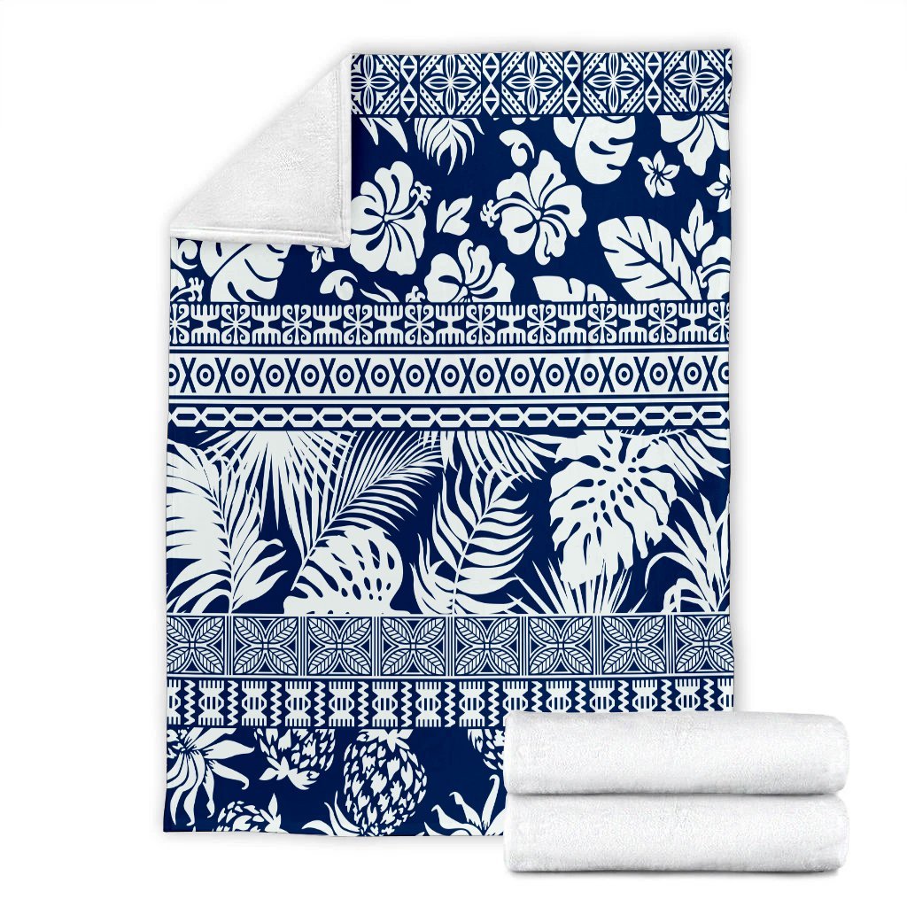 Hawaii Tropical Pattern Premium Blankets - AH - Polynesian Pride