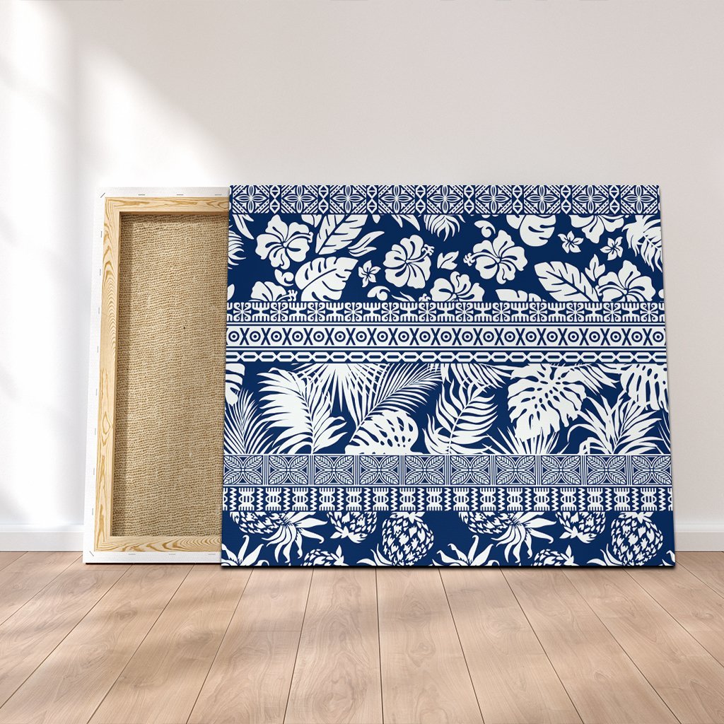Hawaii Tropical Pattern Canvas - AH Canvas Poly-cotton - Polynesian Pride