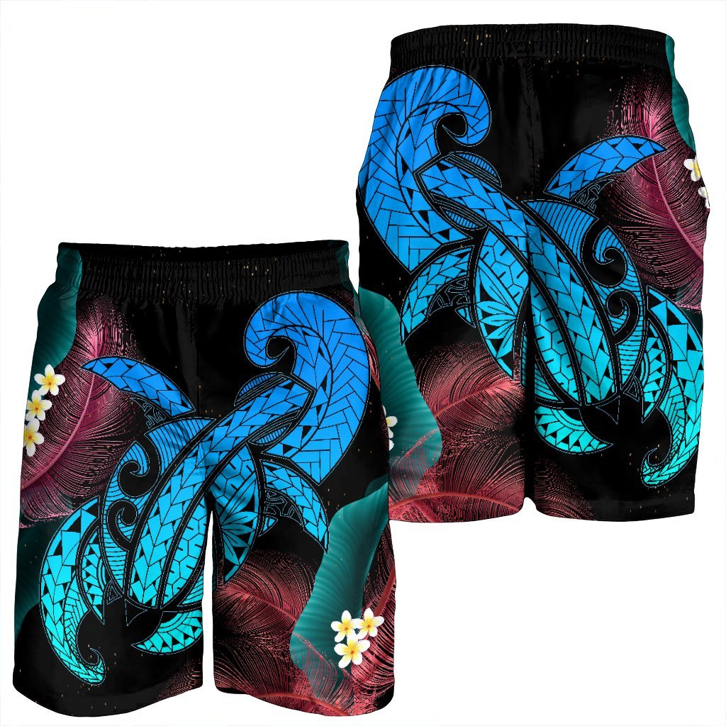 Hawaii Turtle Polynesian Tropical Men's Shorts - Ghia Style - AH - Polynesian Pride