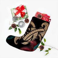 Hawaii Turtle Polynesian Tropical Christmas Stocking - Ghia Style Gold - AH - Polynesian Pride