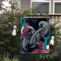 Hawaii Turtle Polynesian Tropical Flag - Ghia Style Gray - AH - Polynesian Pride