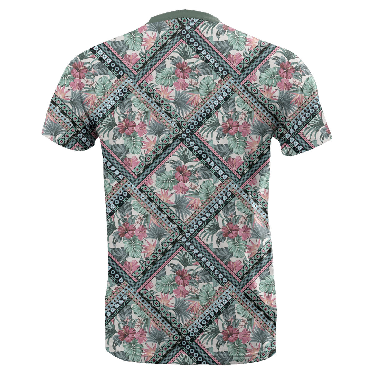 Hawaii Exotic Tropical Flowers In Pastel Colors T Shirt - Polynesian Pride