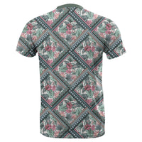Hawaii Exotic Tropical Flowers In Pastel Colors T Shirt - Polynesian Pride