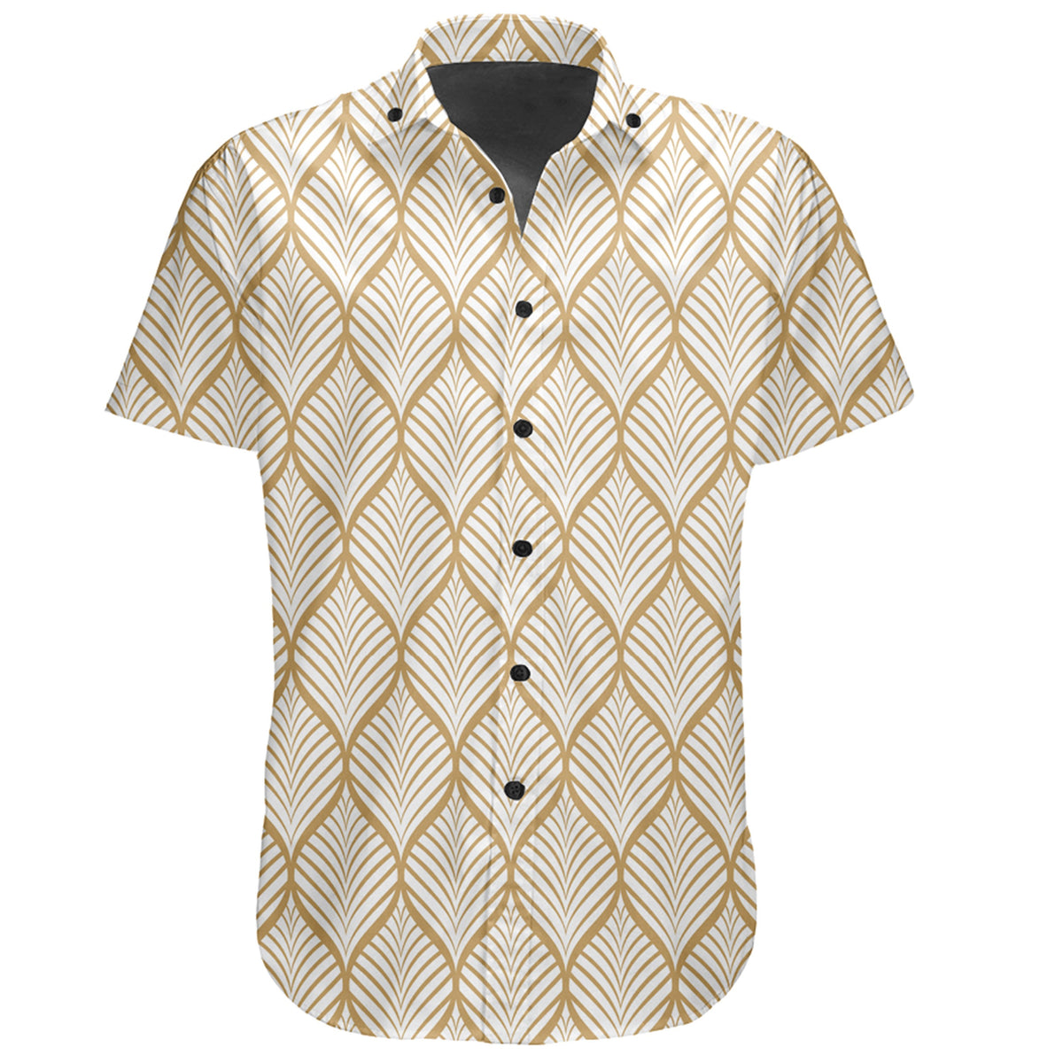 Hawaiian Shirt - Leaves Seamless Pattern Shirt - Polynesian Pride