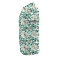 Hawaii Tropical Blue T Shirt - Polynesian Pride