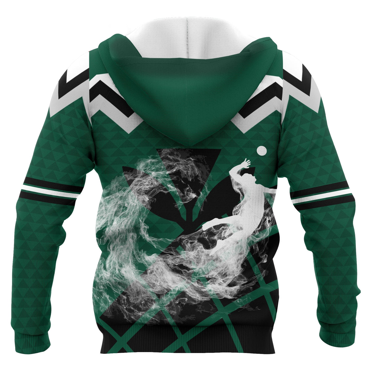 Polynesian Hawaii Hoodie Volleyball nd Map - Polynesian Pride