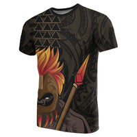 Polynesian Kakau Gold Kanaka Warrior Hoodie Legend - Polynesian Pride